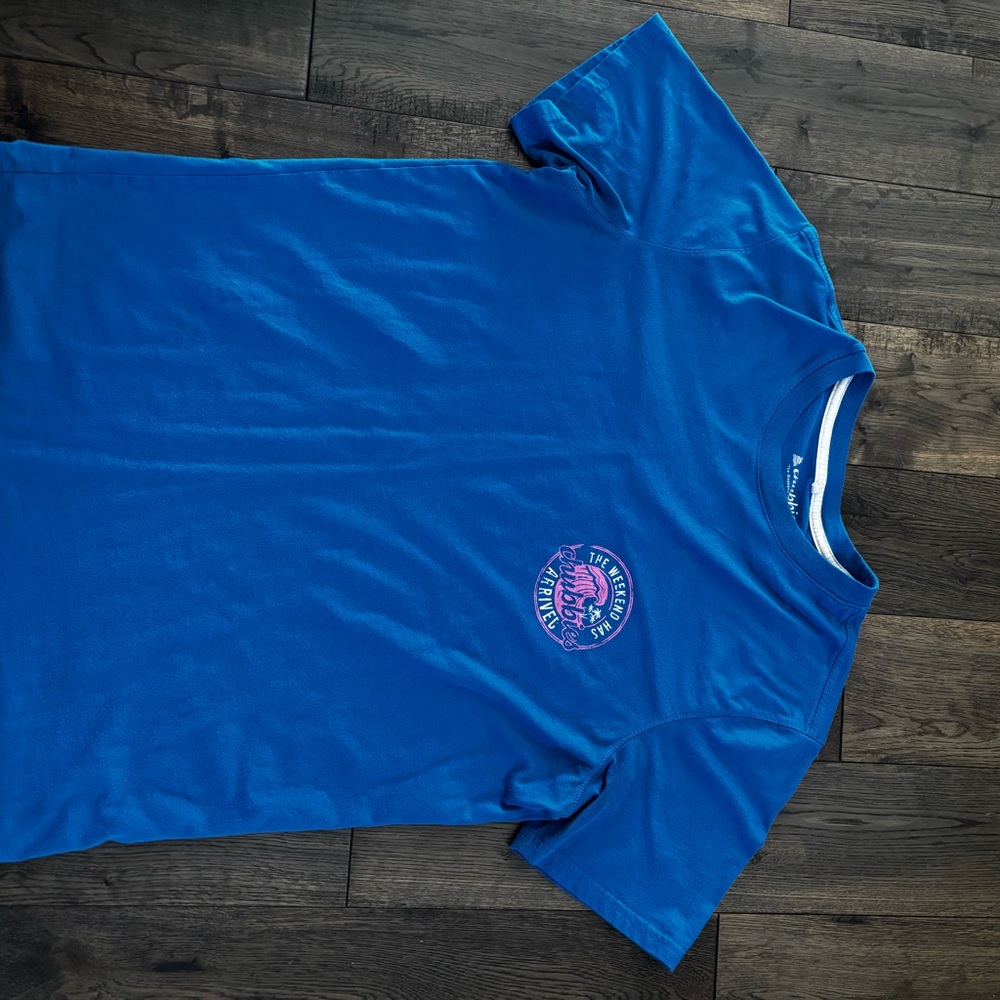 Chubbies Blue Short Sleeve Tee